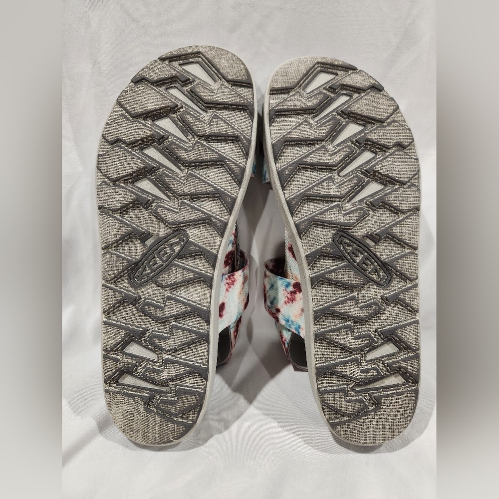 Keen Elle Andorra/tie-dyed Women's Sandals. Size 10. NWT - Picture 9 of 9